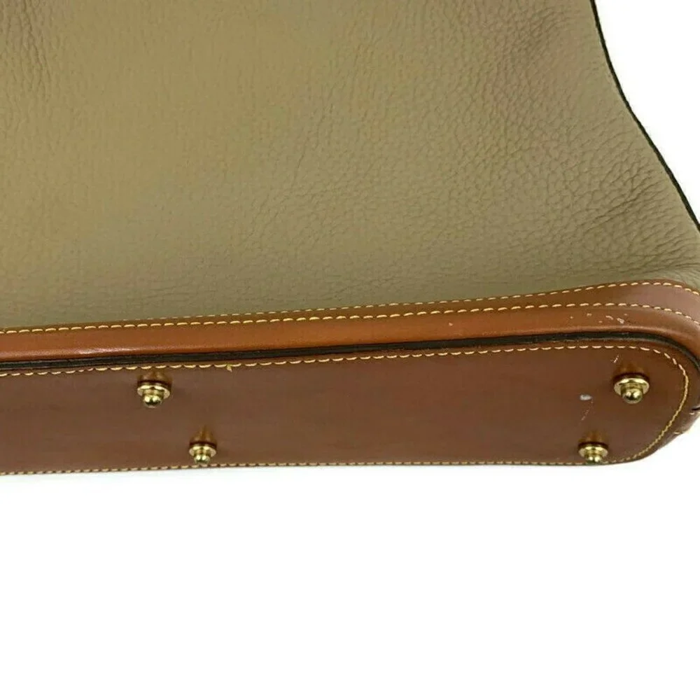 Dooney & Bourke Hobo Bag Purse Style R152 TP All Weather Leather Pebbled